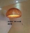 2 layers bamboo lamp- shade