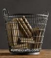 retro wire basket