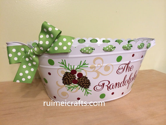 painted oval metal barrel with ribbon for packing gift decoration and storage (4).jpg