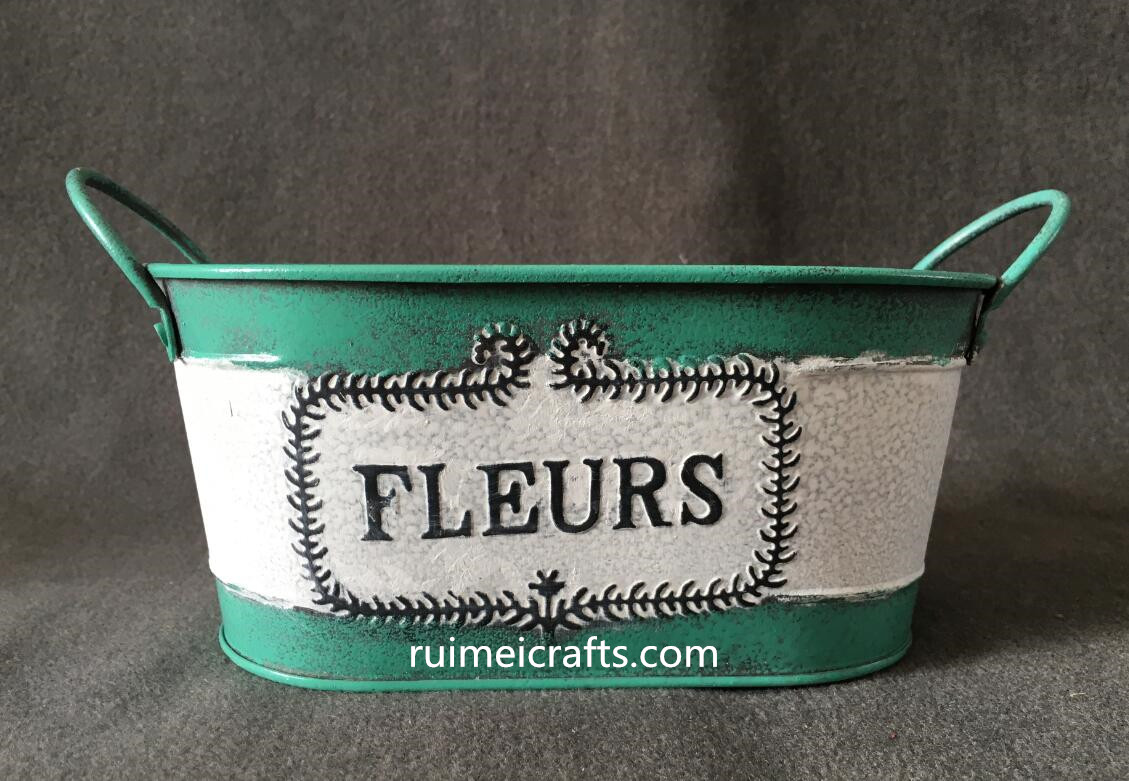 FLEURS logo metal colored pail.JPG